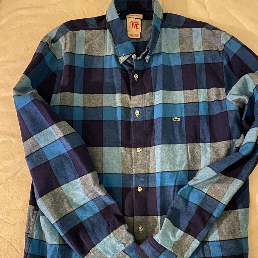 Lacoste Button Up Flannel